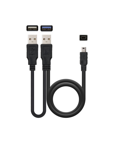 TooQ CAJA HDD 2,5" SATA A USB 2.0 USB 3.0 NEGRA