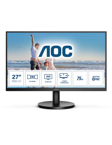 AOC Q27B3MA 27" Quad HD LED VA 4ms Negro