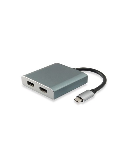 Equip 133464 Adaptador gráfico USB 4096 x 2160 Pixeles Gris
