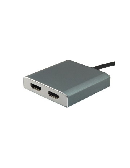 Equip 133464 Adaptador gráfico USB 4096 x 2160 Pixeles Gris