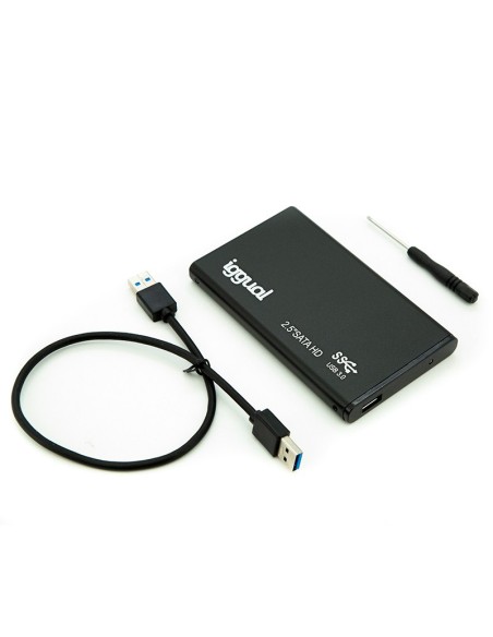iggual Caja externa SSD 2.5" SATA USB 3.0