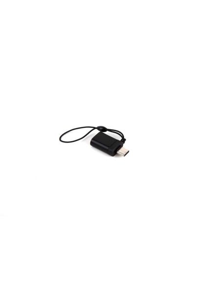iggual Adaptador USB OTG tipo C a USB-A 3.1 negro