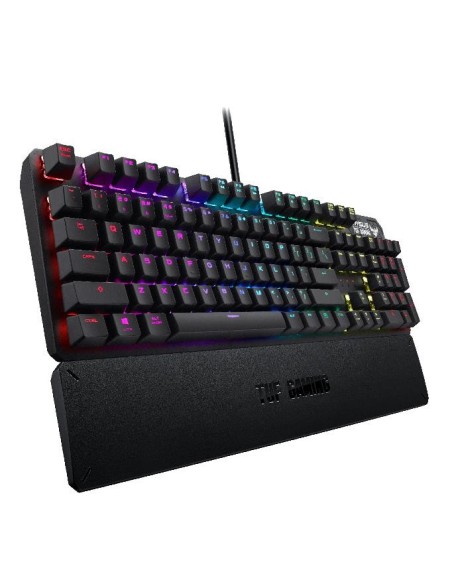 Asus TUF Gaming K3 Hibrido Negro RGB