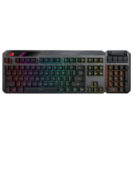 Asus ROG Claymore II Inalámbrico Optomecánico Negro RGB