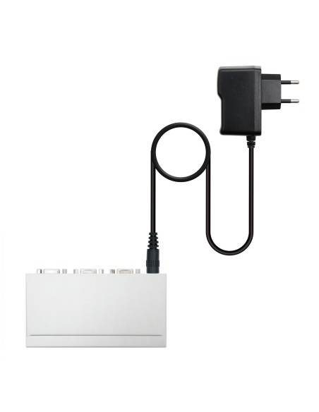 Nanocable VGA DUPLICADOR PARA 2 MONITORES CON ALIM.