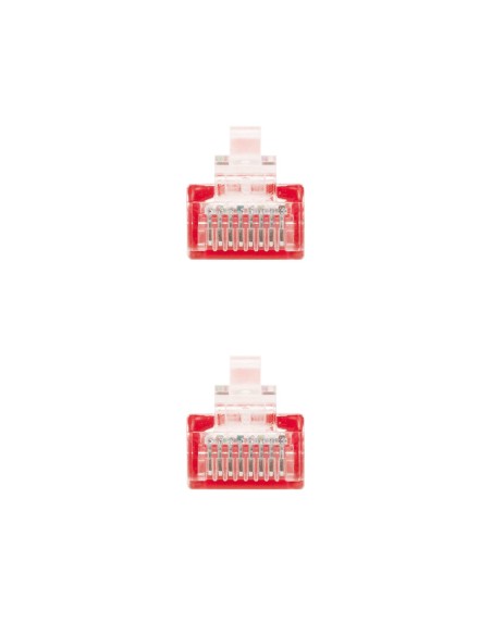 Nanocable CABLE RED LATIGUILLO CRUZADO RJ45 CAT.5E UTP AWG24, 1.0 M
