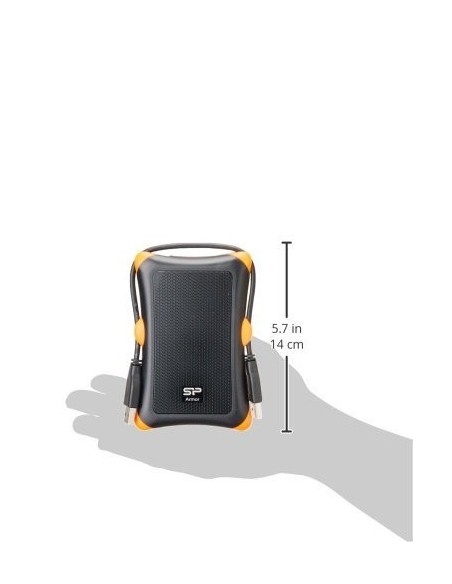 Silicon Power Armor A30 disco duro externo 1000 GB Negro