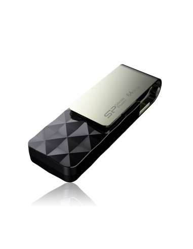 Silicon Power Blaze B30 unidad flash USB 64 GB USB tipo A 3.2 Gen 1 (3.1 Gen 1) Negro