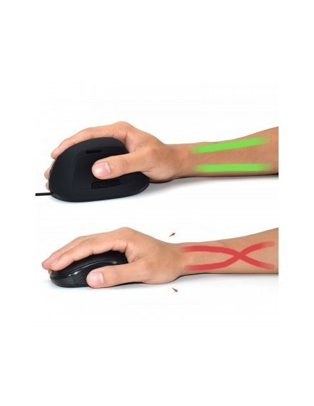 Ewent EW3157 1800DPI Vertical Negro