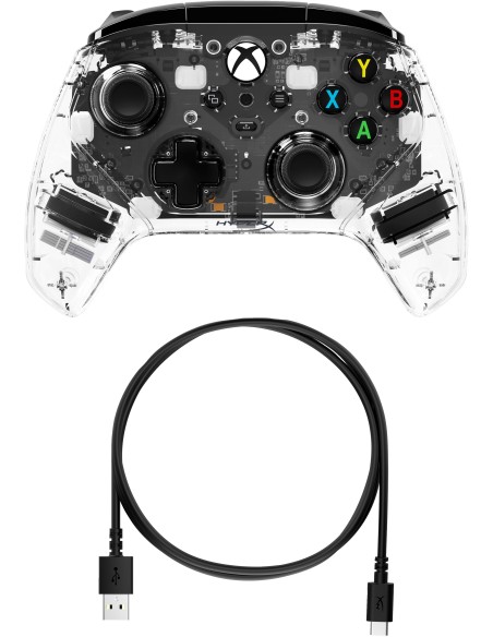 HP HYPERX CLUTCH GLADIATE RGB GAMING CONTROLLER - MANDO GAMING RGA CABLE - PC Y XBOX  7D6H2AA