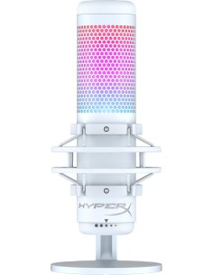 HyperX QuadCast S Blanco Micrófono para PC