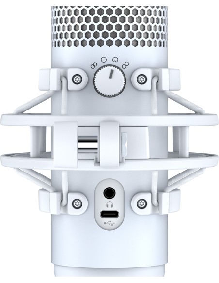HyperX QuadCast S Blanco Micrófono para PC