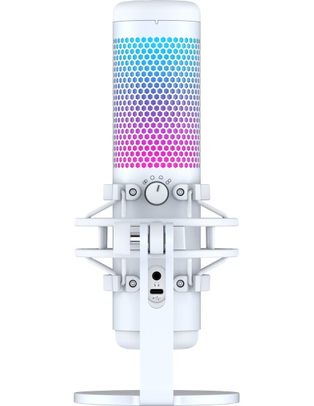 HyperX QuadCast S Blanco Micrófono para PC