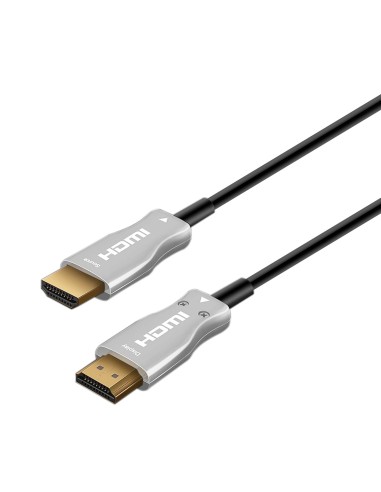 CABLE HDMI AISENS V2.0 OPTICO ACTIVO AOC 4K60HZ 18GBPS A M-A M NEGRO 50M