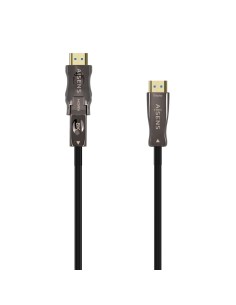 CABLE HDMI AISENS V2.1 OPTICO ACTIVO AOC DESMONTABLE 8K60HZ 48GBPS AM-DAM 15M