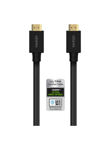 CABLE HDMI AISENS V2.1 ULTRA ALTA VELOCIDAD 8K60HZ 48GBPS A M-A M 5.0M