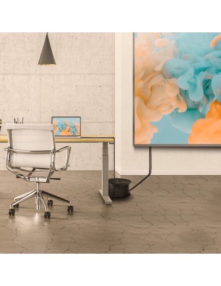 CABLE HDMI AISENS V2.0 OPTICO ACTIVO AOC 4K60HZ 18GBPS A M-A M NEGRO 125M