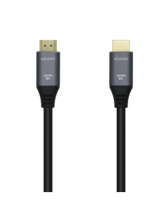 CABLE HDMI AISENS V2.1 ULTRA ALTA VELOCIDAD 8K60HZ 48GBPS A M-A M GRIS 1.5M