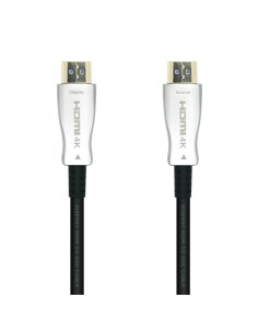 CABLE HDMI AISENS V2.0 OPTICO ACTIVO AOC 4K60HZ 18GBPS A M-A M NEGRO 15M