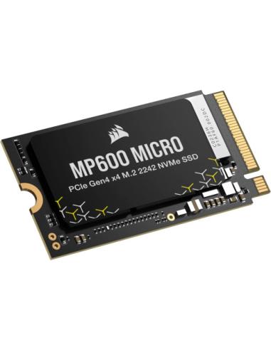 SSD CORSAIR MP600 MICRO 1TB M.2 (2242) NVME PCIE (CSSD-F1000GBMP600MCR)