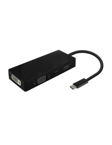 Aisens Conversor USB-C a DP DVI HDMI VGA 15cm