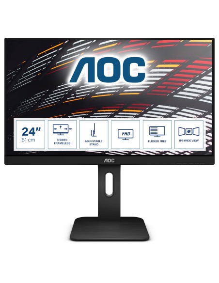 MONITOR PROFESIONAL AOC X24P1 24' FULL HD MULTIMEDIA NEGRO