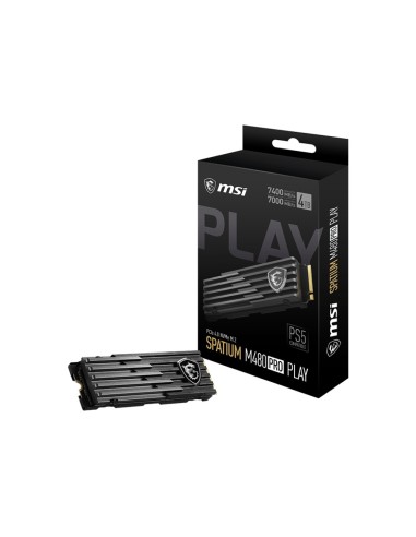 SSD MSI SPATIUM M480 PRO PLAY 2TB PCIE4 M2