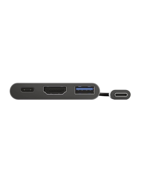 Trust Dalyx USB 3.2 Gen 1 (3.1 Gen 1) Type-C Aluminio, Negro