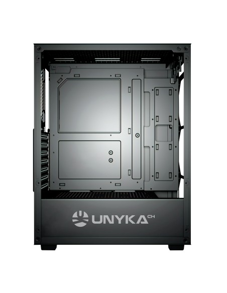 CAJA ATX UNYKA GAMING MIR 100 BLACK VENTANA ARGB(SIN FUENTE)511303