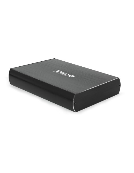 TooQ TQE-3531B caja para disco duro externo Caja de disco duro (HDD) Negro 3.5"