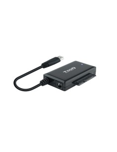 TooQ TQHDA-01A base de conexión para disco duro USB 3.2 Gen 1 (3.1 Gen 1) Type-A Negro