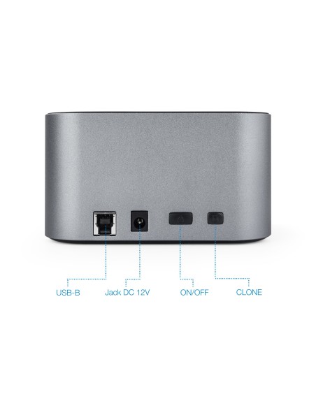 TooQ TQDS-805G base de conexión para disco duro USB 3.2 Gen