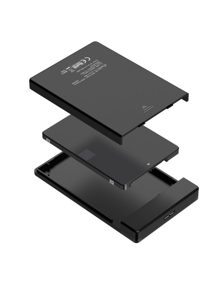 EWENT CAJA HDD SDD SATA 2.5 SIN TORNILLOS USB 3.2