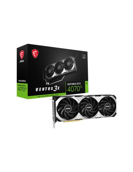 TARJETA GRÁFICA MSI RTX 4070 TI VENTUS 3X E 12G