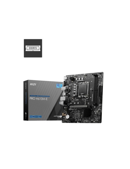 MSI Placa Base PRO H610M-E DDR5