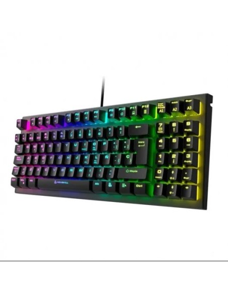 NewSkill Chronos TKL Mecánico Negro, Switch Azul