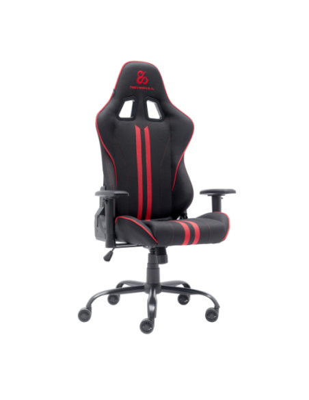 Newskill Gaming Kitsune V2 Silla para videojuegos de PC Asiento acolchado Negro, Rojo