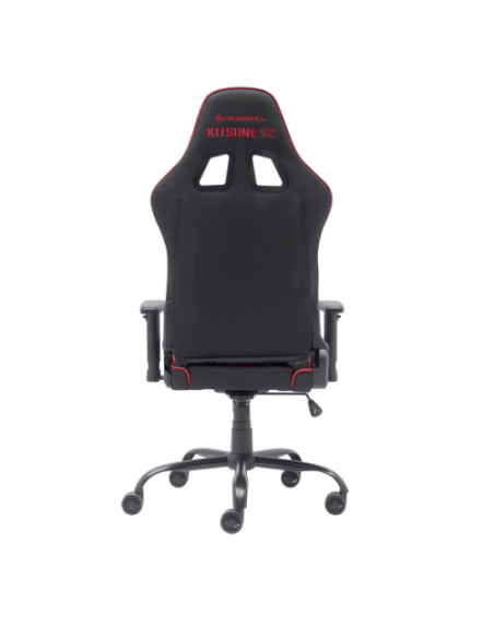 Newskill Gaming Kitsune V2 Silla para videojuegos de PC Asiento acolchado Negro, Rojo