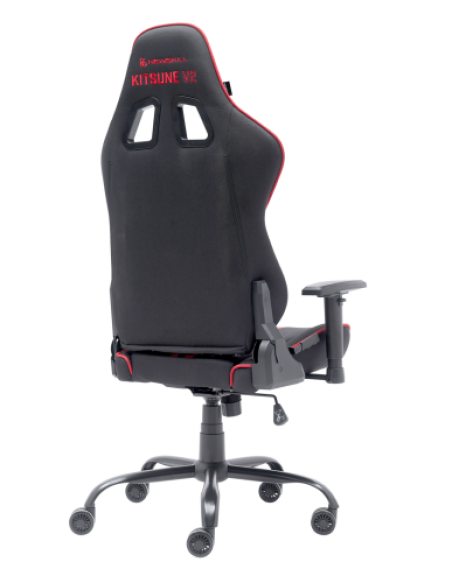 Newskill Gaming Kitsune V2 Silla para videojuegos de PC Asiento acolchado Negro, Rojo