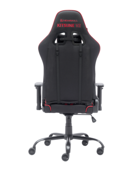 Newskill Gaming Kitsune V2 Silla para videojuegos de PC Asiento acolchado Negro, Rojo