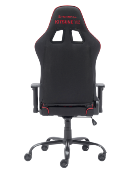 Newskill Gaming Kitsune V2 Silla para videojuegos de PC Asiento acolchado Negro, Rojo