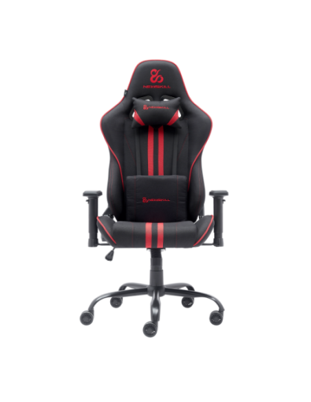 Newskill Gaming Kitsune V2 Silla para videojuegos de PC Asiento acolchado Negro, Rojo