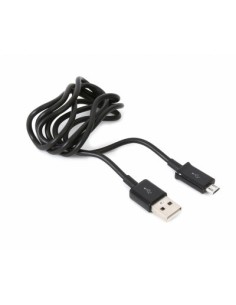PLATINET CABLE MICRO USB A USB 1M NEGRO BLISTER - Imagen 1