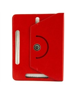 X-One Funda Universal Piel Rotacion 10" Rojo - Imagen 1