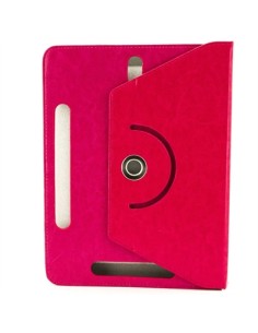 X-One Funda Universal Piel Rotacion 10" Rosa - Imagen 1