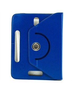 X-One Funda Universal Piel Rotacion 8" Azul - Imagen 1