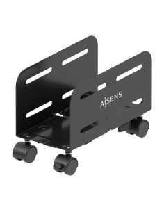 SOPORTE AISENS CPU METALICO AJUSTABLE DE SUELO NEGRO