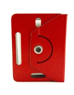 X-One Funda Universal Piel Rotacion 8" Rojo - Imagen 1