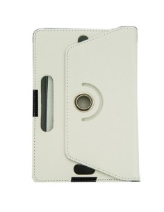 X-One Funda Universal Piel Rotacion 7" Blanco - Imagen 1