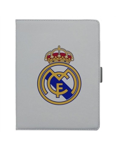 Real Madrid Funda Tablet 10" Blanca Escudo - Imagen 1